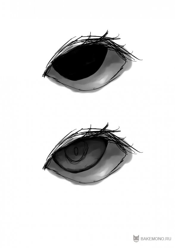 Еще один способ рисования глаз в Paint tool SAI