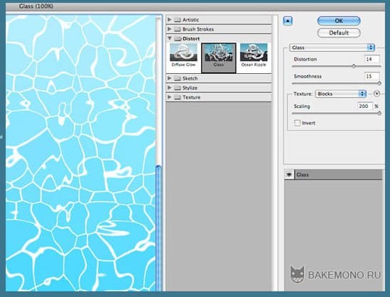 Как легко нарисовать воду с помощью программы фотошоп