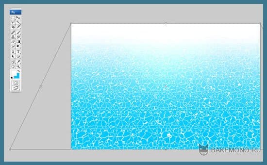 Как легко нарисовать воду с помощью программы фотошоп