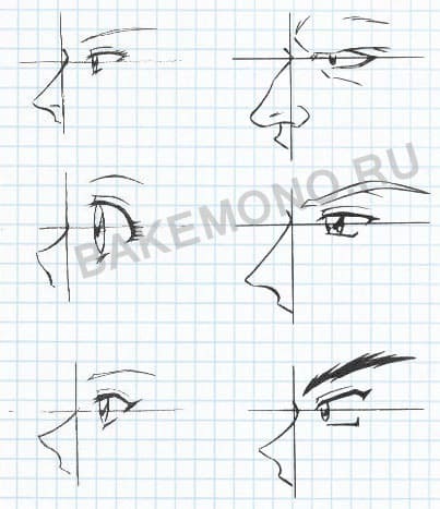 Как рисовать аниме нос карандашом | naturepix.ru