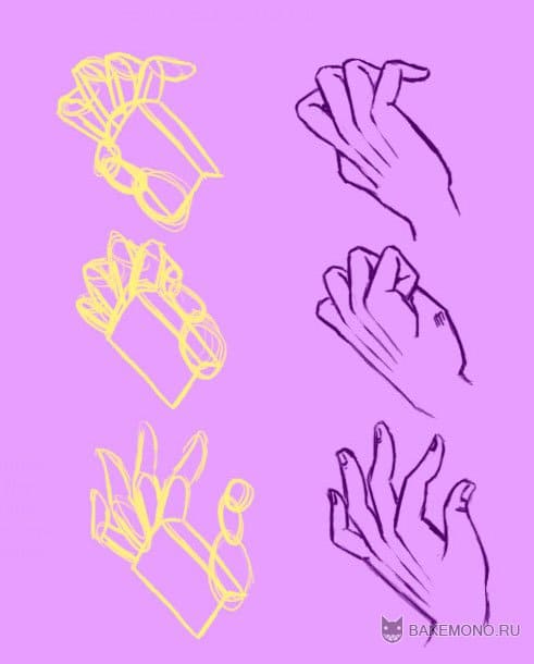 Как рисовать аниме руки - Советы и подсказки
