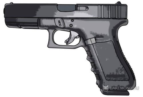 Как рисовать пистолет