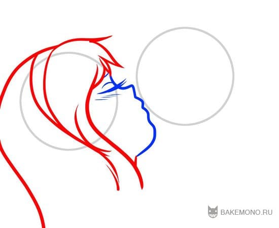 Как рисовать поцелуй | аниме поцелуй