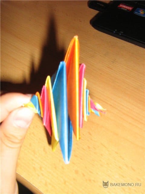 Как сделать оригами - Cпираль