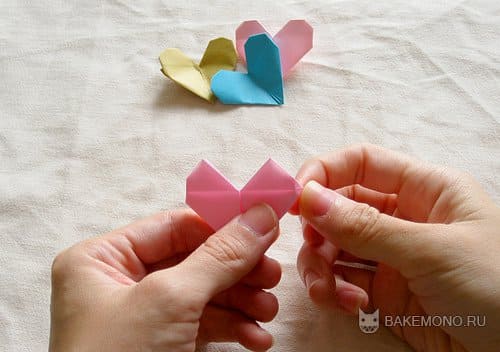 Как сделать сердце оригами из бумаги